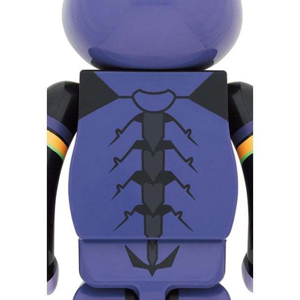 400% & 100% Bearbrick sæt - Evangelion (EVA Unit 13 - New Paint)
