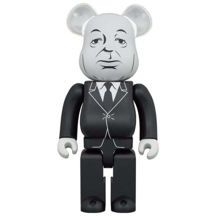 1000 Bearbrick Alfred Hitchcock Bearbrick.dk