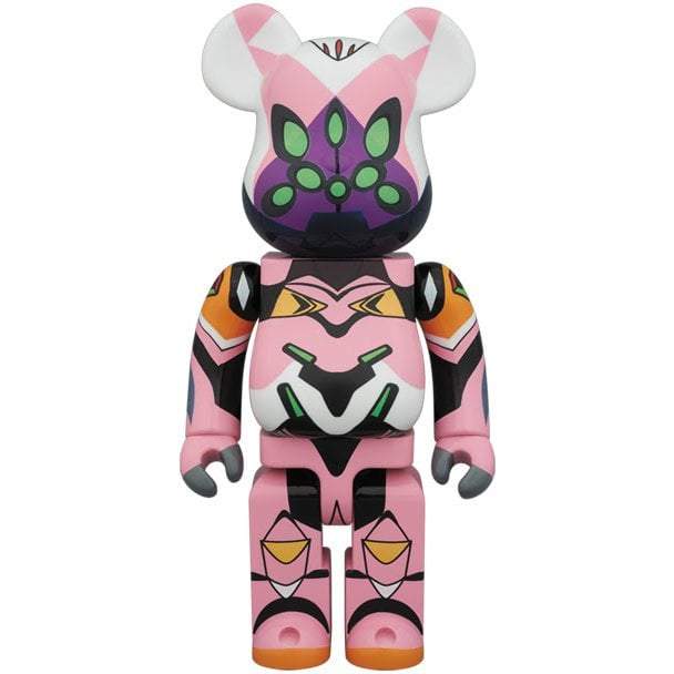 Bearbrick - Evangelion, 400% EVA Unit 08 with glossy finish.