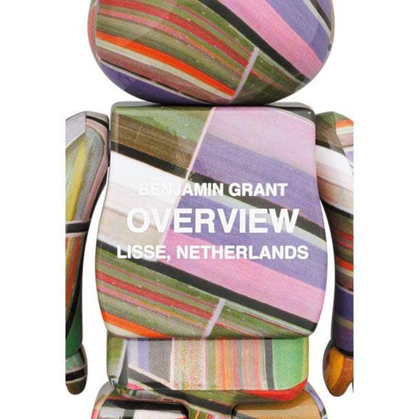 400% & 100% Bearbrick sæt - Lisse Overview (Benjamin Grant),