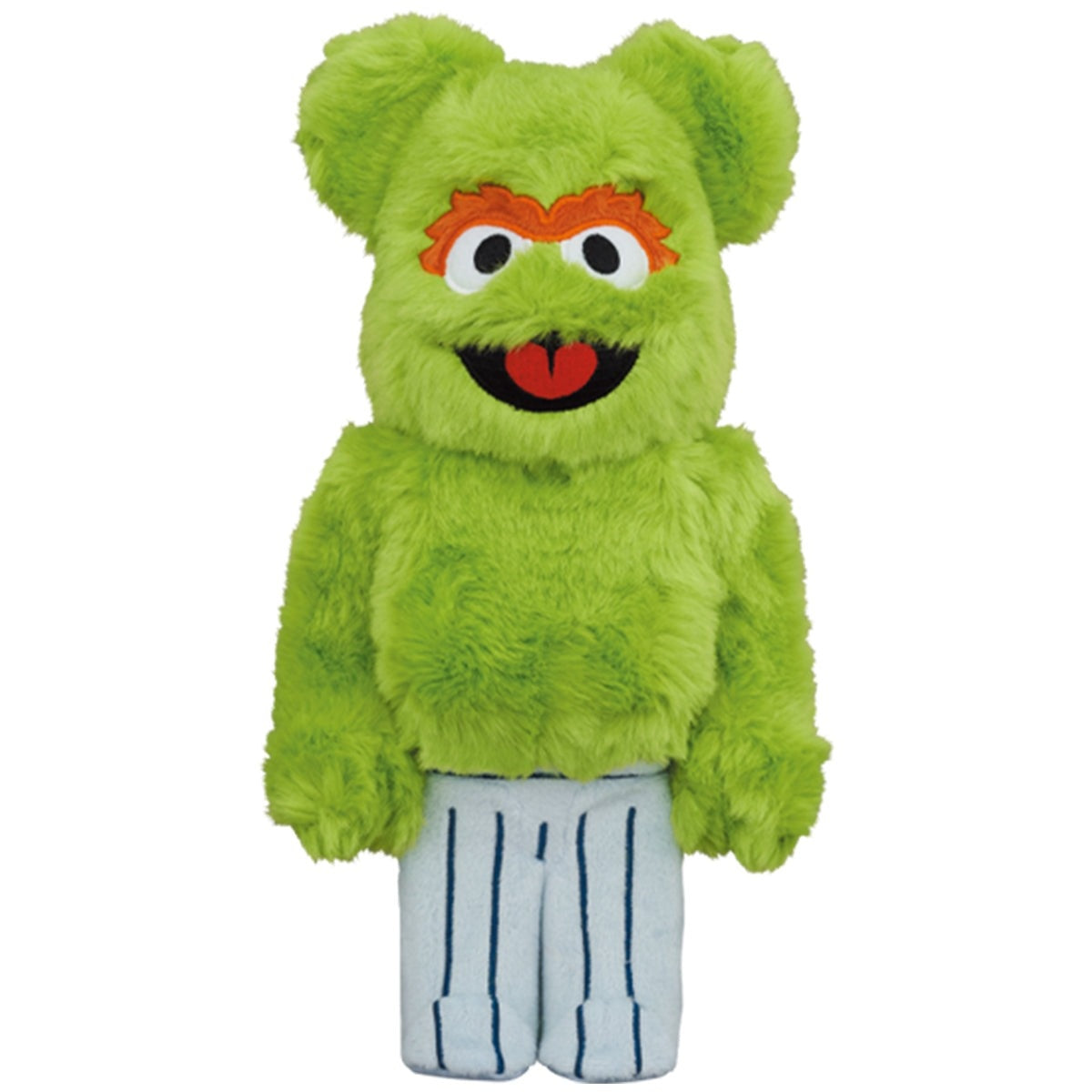 400% Bearbrick set - Oscar The Grouch - Costume Edition (Sesame Street)