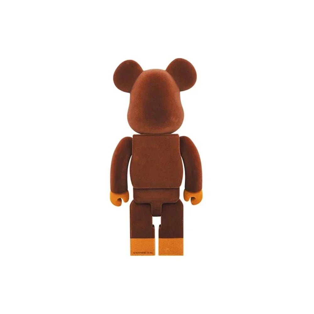 400% & 100% Bearbrick sæt - Baby Milo by BAPE - (Flocky ver.)