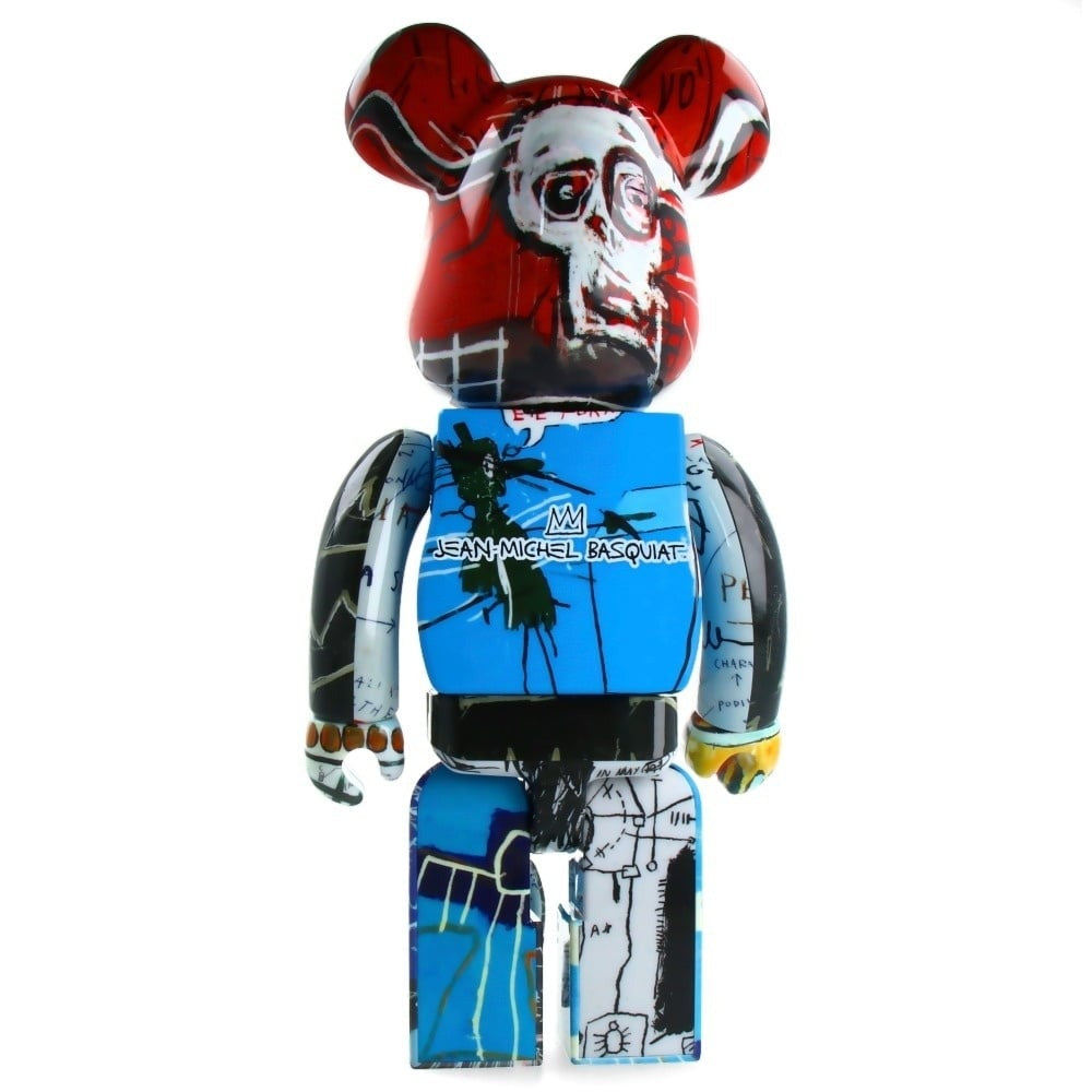 400% & 100% Bearbrick Set - Jean-Michel Basquiat (BWWT 3)