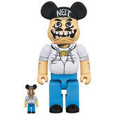 400% & 100% Bearbrick sæt - Notman (Anthrax) Default Title