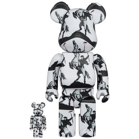 400% & 100% Bearbrick sæt - Highwayman (Brandalised x Banksy) Default Title