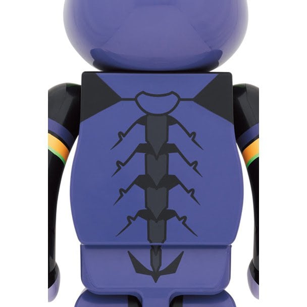 400% & 100% Bearbrick sæt - Evangelion (EVA Unit 13 - New Paint)