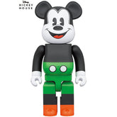 Mickey Mouse 1000% BEARBRICK figure with 1930s design, 27.6 inches tall.