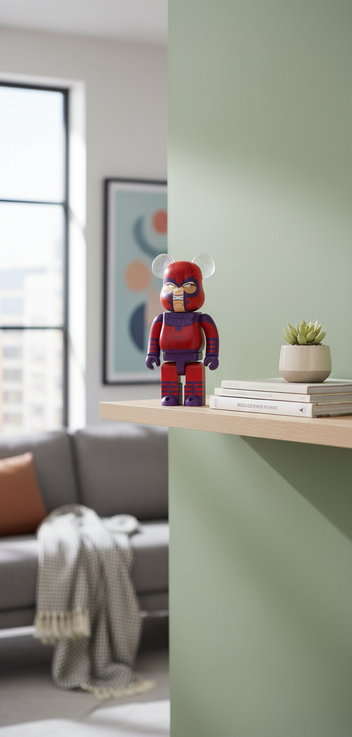 400% Bearbrick - X-Men - Magneto-Medicom Toy-Bearbrick