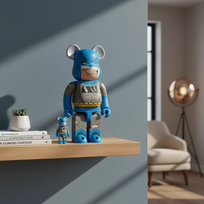 400% & 100% Bearbrick Set - Batman (The Dark Knight Triumphant)-Medicom Toy-Bearbrick