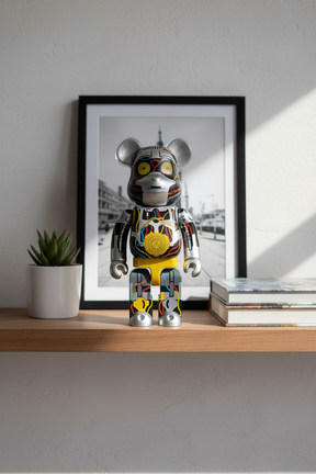 400% Bearbrick - C-3PO (The Phantom Menace Ver.)-Medicom Toy-Bearbrick