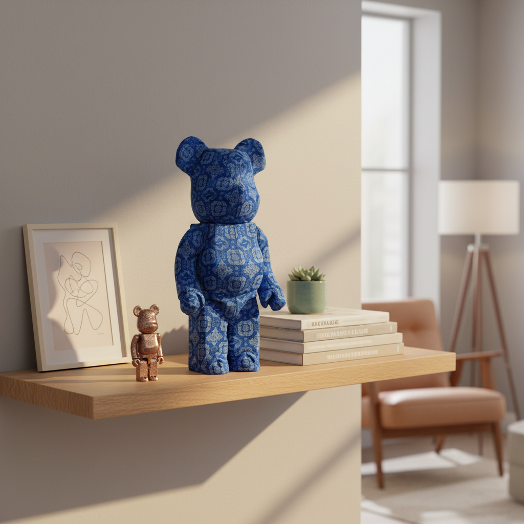 400% Bearbrick sæt - CLOT x Nike - Royal University (Blue) 400% Bearbrick sæt - CLOT x Nike - Royal University (Blue)