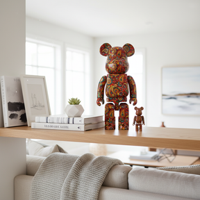 400% & 100% Bearbrick sæt - The Street Sliders