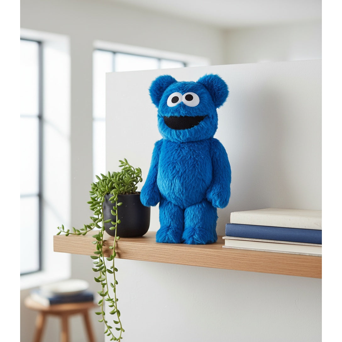400% Bearbrick - Cookie Monster (Costume Version 2.0)