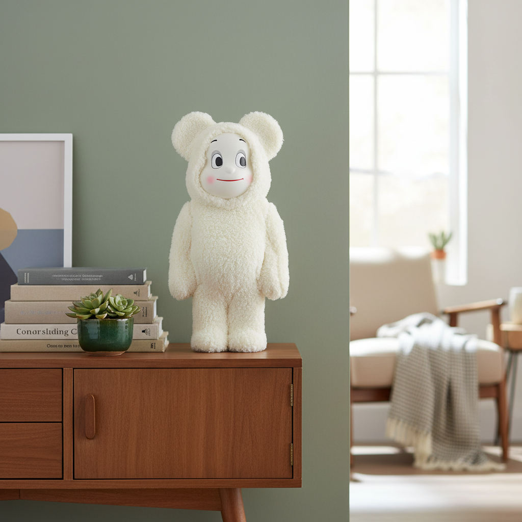 400% Bearbrick - Casper - Costume Edition (The Friendly Ghost)-Medicom Toy-Bearbrick