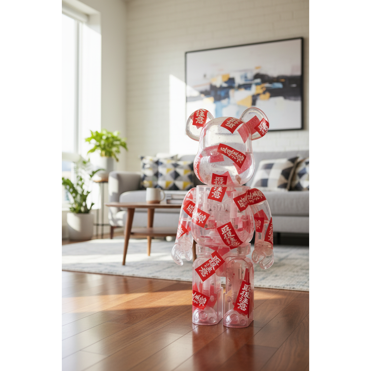 1000% Bearbrick - BlackEyePatch