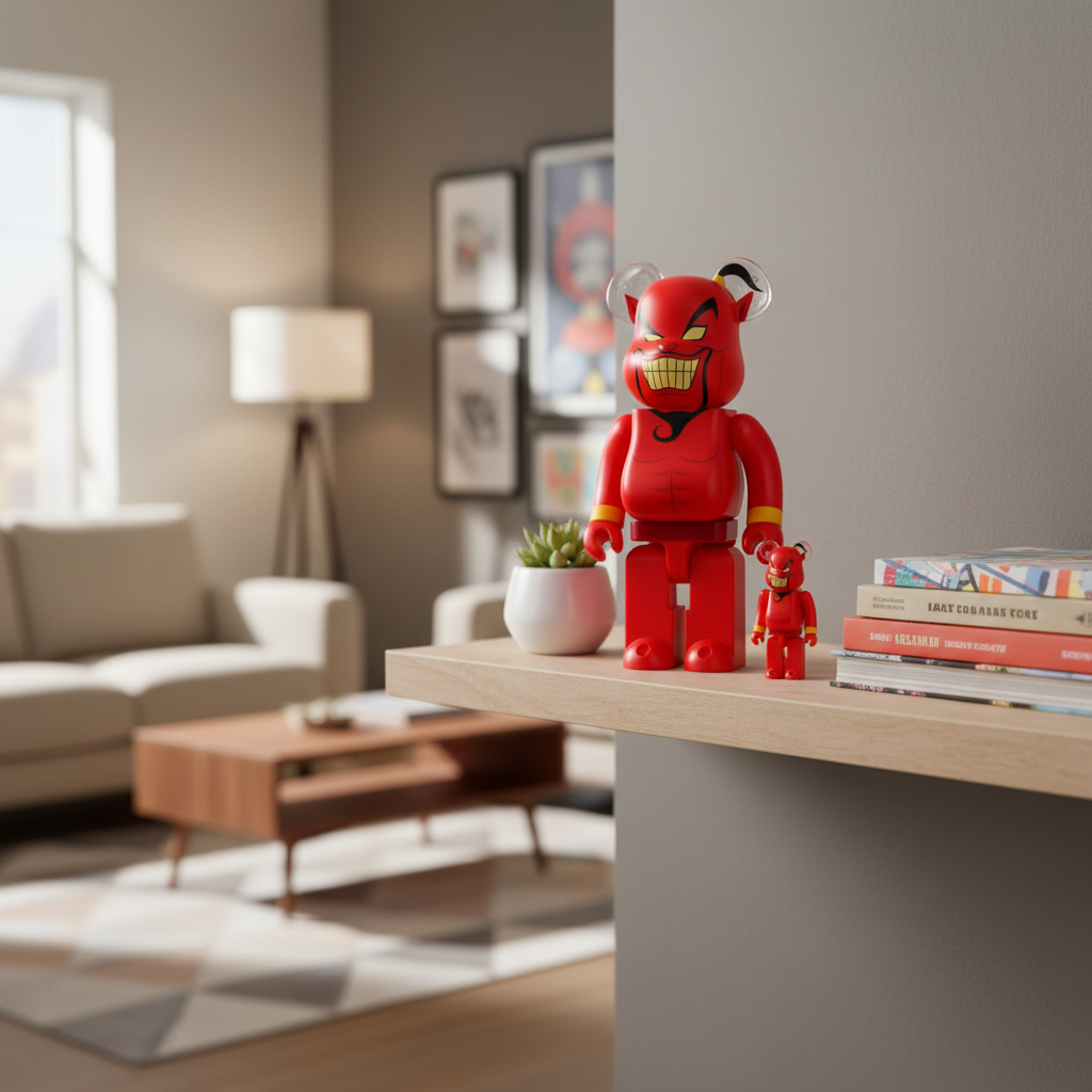 400% & 100% Bearbrick set - Jafar (Disney Aladdin)