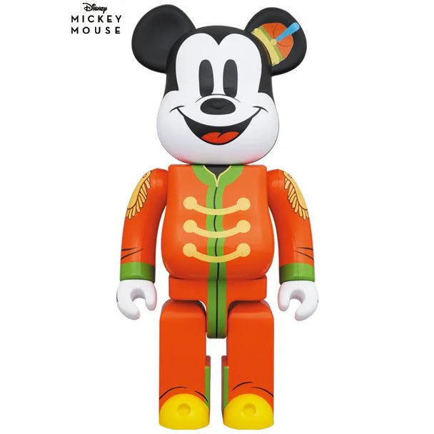 Mickey Mouse figurine in The Band Concert conductor outfit, 27.6" tall, Disney collectible.