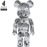 400% & 100% Bearbrick sæt - The Beatles (Revolver)