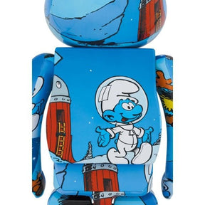 1000% Bearbrick - The Astrosmurf (The Smurfs)