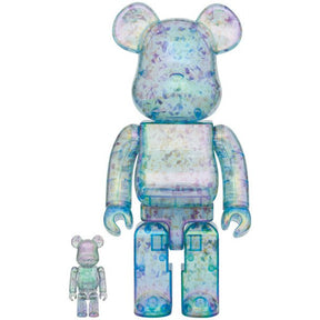 400% & 100% Bearbrick sæt - Anever (Blue) by Onward Kashiyama