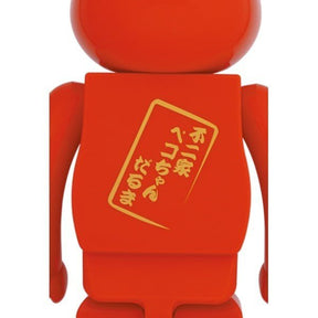 1000% Bearbrick - Daruma x Peko-chan (Red // Luck)