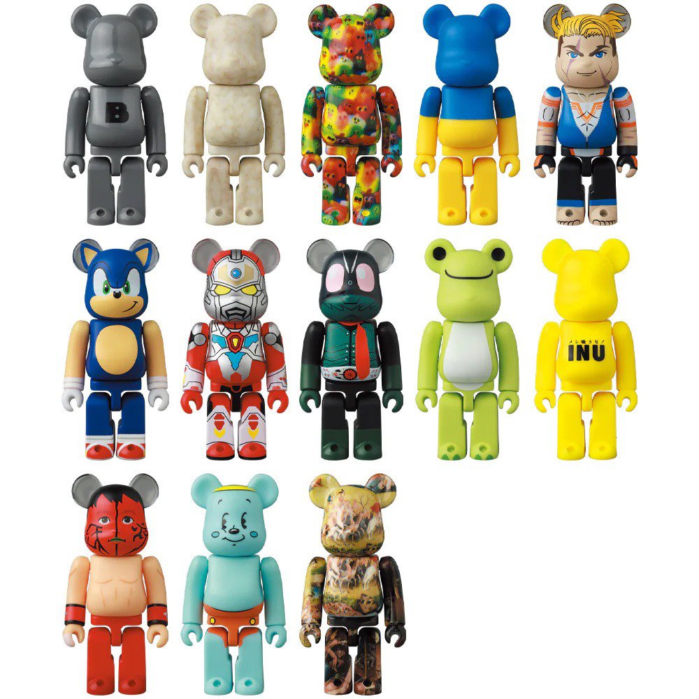 100% Bearbrick Blindbox series 46 - 1 stk