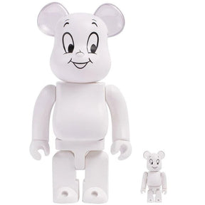 400% & 100% Bearbrick sæt - Casper (The Friendly Ghost) Default Title