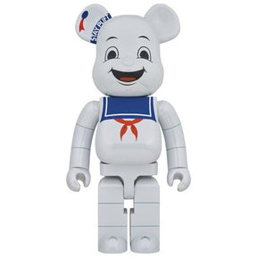 1000% Bearbrick - Stay Puft Marshmallow Man (White Chrome) Default Title