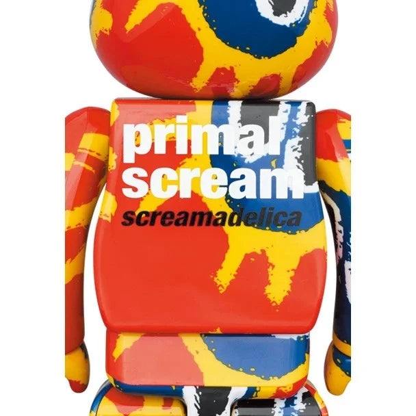400% & 100% Bearbrick set - Primal Scream (Screamadelica)