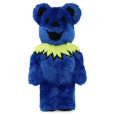 400% Bearbrick Grateful Dead Dancing Bears in blue costume with collar detail, collectible toy.