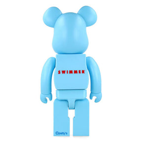 400% Bearbrick - Huglly (Swimmer)