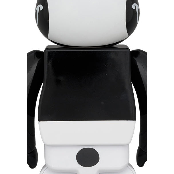 400% Bearbrick - Smurf (Black)