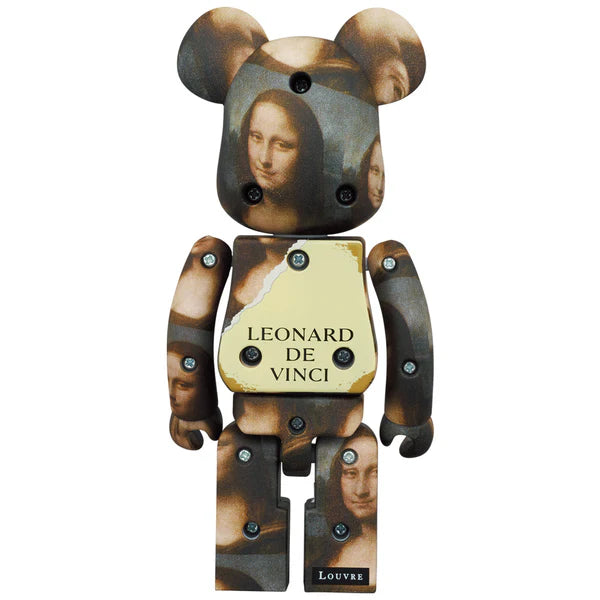 200% Bearbrick - Leonardo Da Vinci - Mona Lisa (Chogokin)