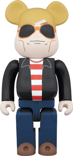 400% Bearbrick - Andy Warhol (60's STYLE)