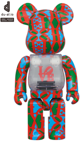 400% Bearbrick - Robert Indiana - LOVE