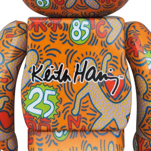 400% & 100% Bearbrick Set - Keith Haring v12 (BWWT 3)