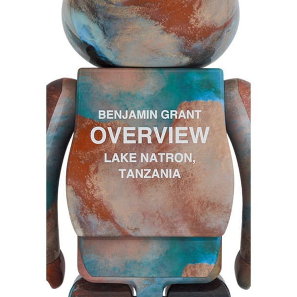400% & 100% Bearbrick sæt - Fuji Overview (Benjamin Grant)