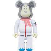 400% Bearbrick Set- Astronaut Snoopy (BWWT 3)