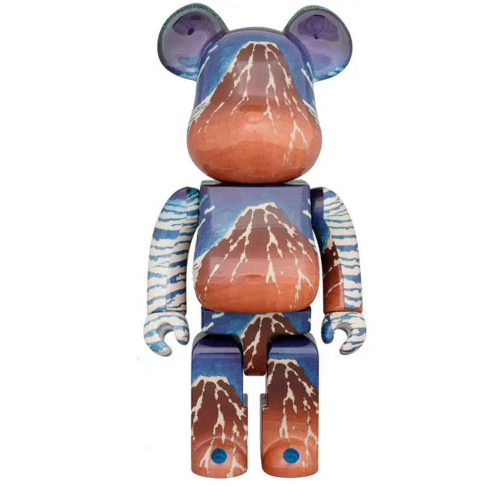 400% & 100% Bearbrick Set – Jackson Pollock Studio (Chrome Ver.)