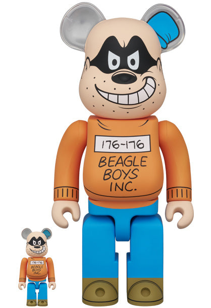 BE@RBRICK Hiroki Tsukuda 100％ & 400％ 400% & 100% Bearbrick Set – Hiroki Tsukuda 2G Exclusive