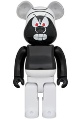 400% Bearbrick - Smurf (Black)
