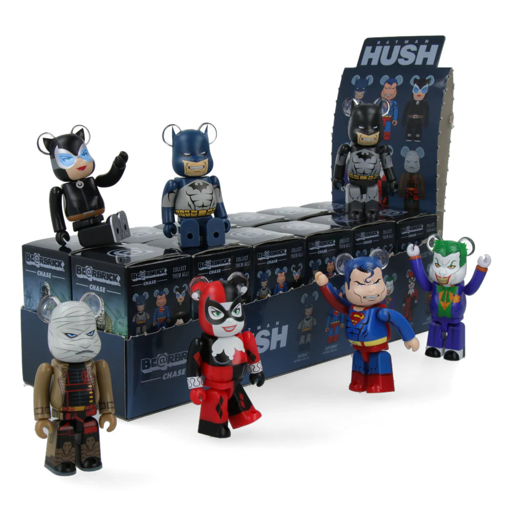 100% Bearbrick Blindbox Chase Series - Batman Hush (Series 1)